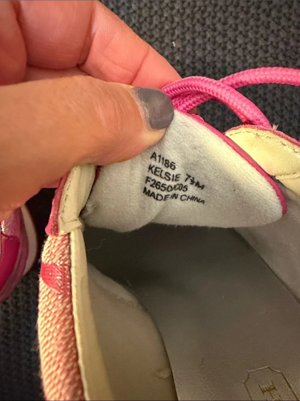 Coach pink sneakers